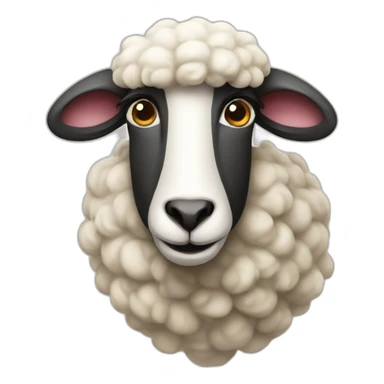 Math sheep pi sticker
