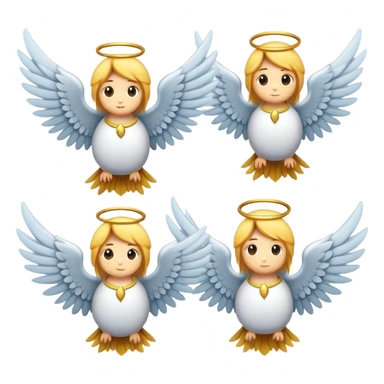 6 winged seraphim sticker