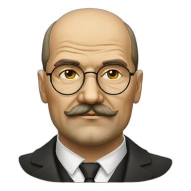 Vladimir lenin lunettes sticker