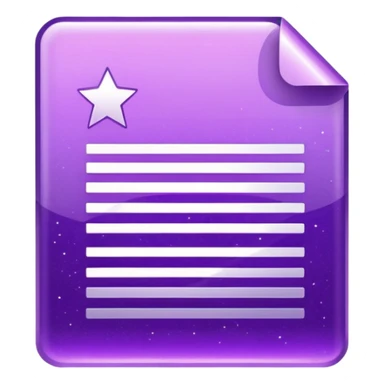 glitter purple documento nacional sticker