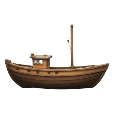 single boat canon sticker