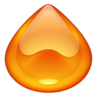 Molten Glass Shape sticker