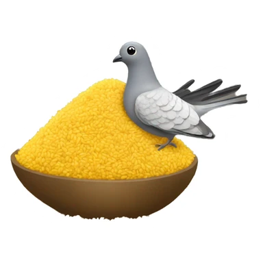Yellow rice with pigeon peas sticker