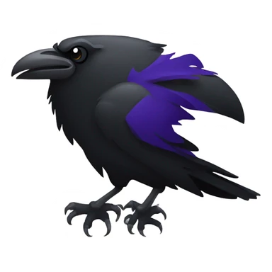 Raven football sticker