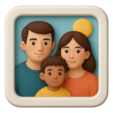 recreate this photo frame but add bit more details sticker