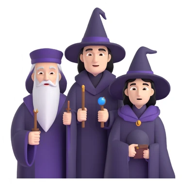 Albus Dumbledore and Severus Snape from Harry Potter sticker