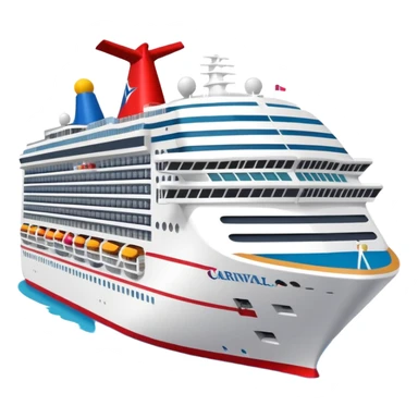 Carnival cruise ship sticker