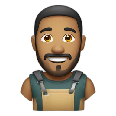 Majid with grill sticker