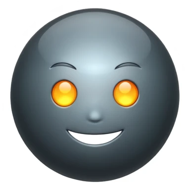 Ein grau leuchtendes A sticker