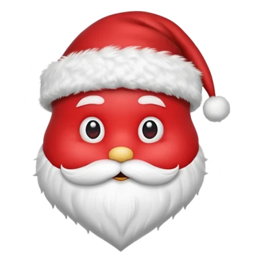 heart in a santa hat sticker