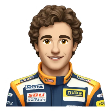 Lando Norris f1 sticker