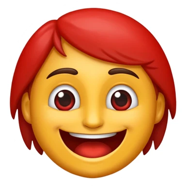 paresseux avec une crête rouge qui rigole avec lol écrit dessus sticker