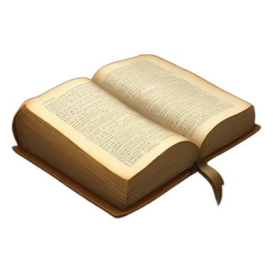 open holy Bible sticker