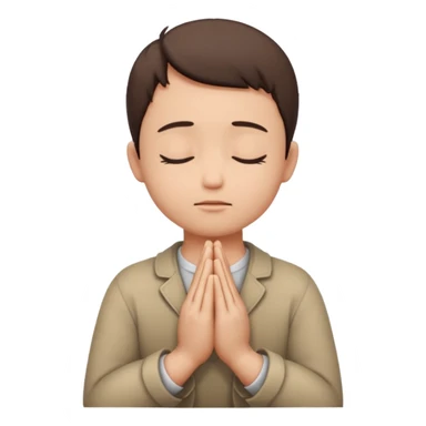 praying sticker