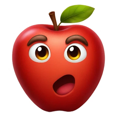 red apples sticker