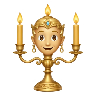 Character in Beauty and the Beast: Candlestick Lumia sticker