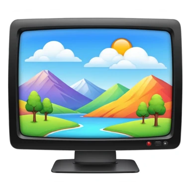 thumbnail picture mac os, video preview tv icon, landscape in video sticker