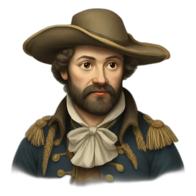 Yemelyan Pugachev peasant from Pushkin captain's daughter sticker