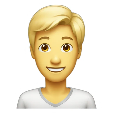 Smartphone happy sticker