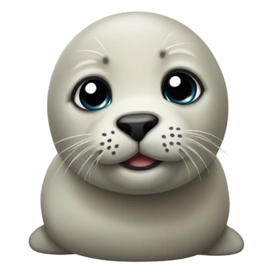 seal pup sticker