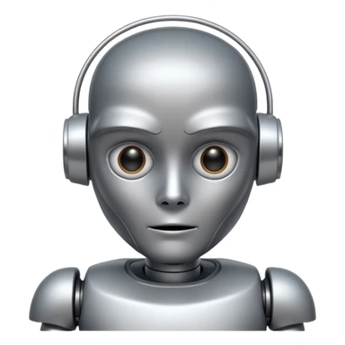 a stupid ai robot  sticker