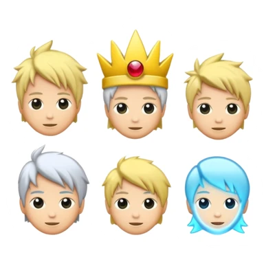 luzes japonesas roxas e ciano sticker