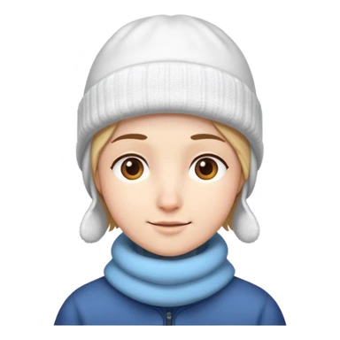 me wearing snowcap sticker