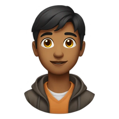 A 18 year old Indian boy sticker