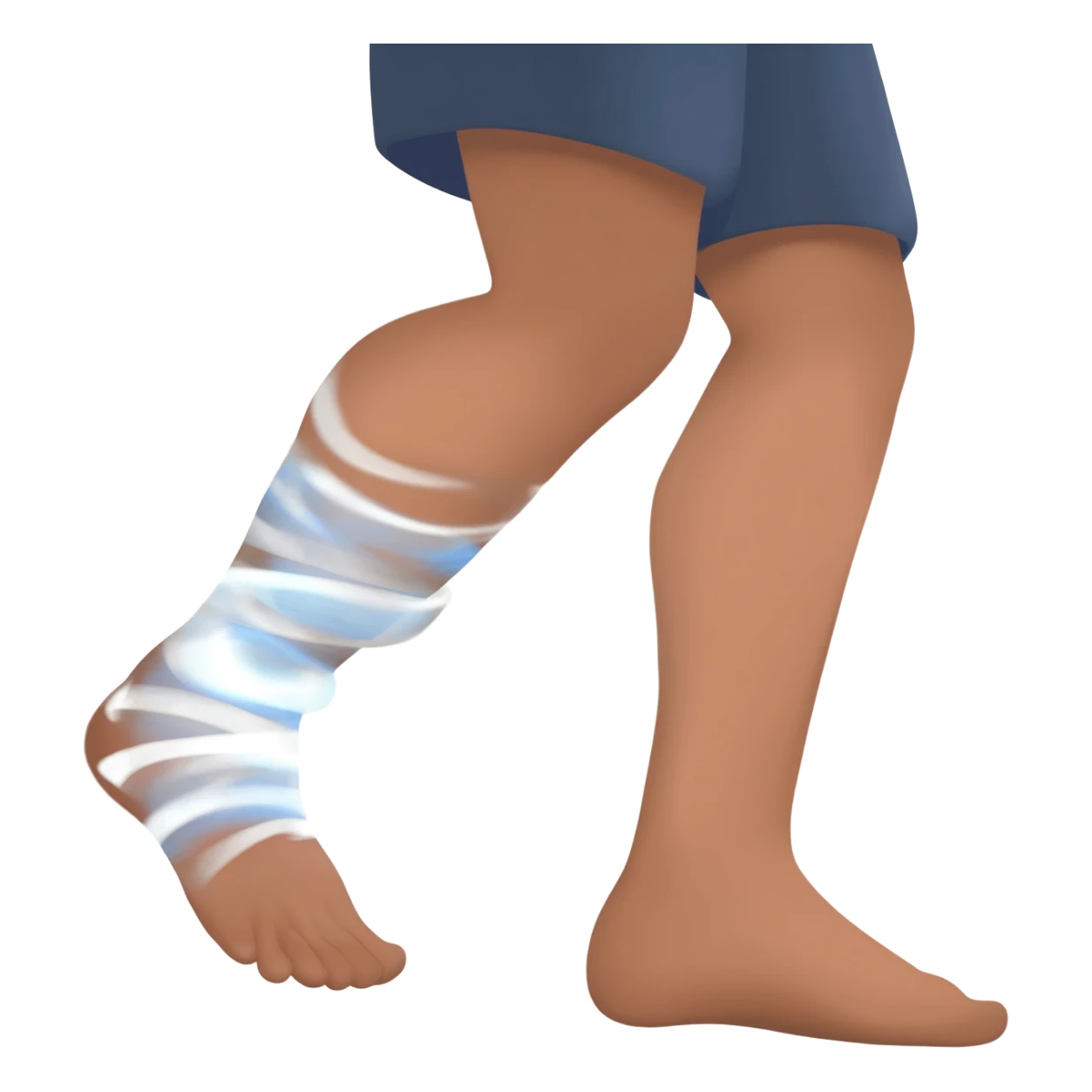 hurt twisted ankle sticker