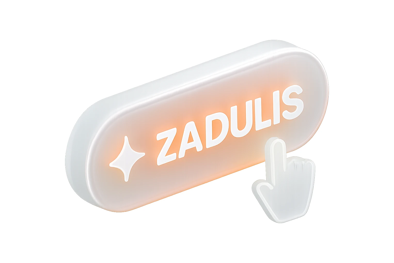 Make it 3d glassmorphism type. Make the image look HD and quality  sticker