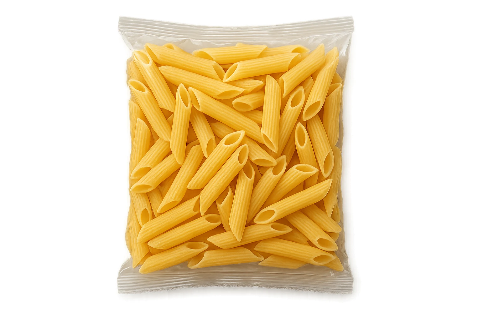 pacco di pasta (penne rigate) realistico, 4k sticker