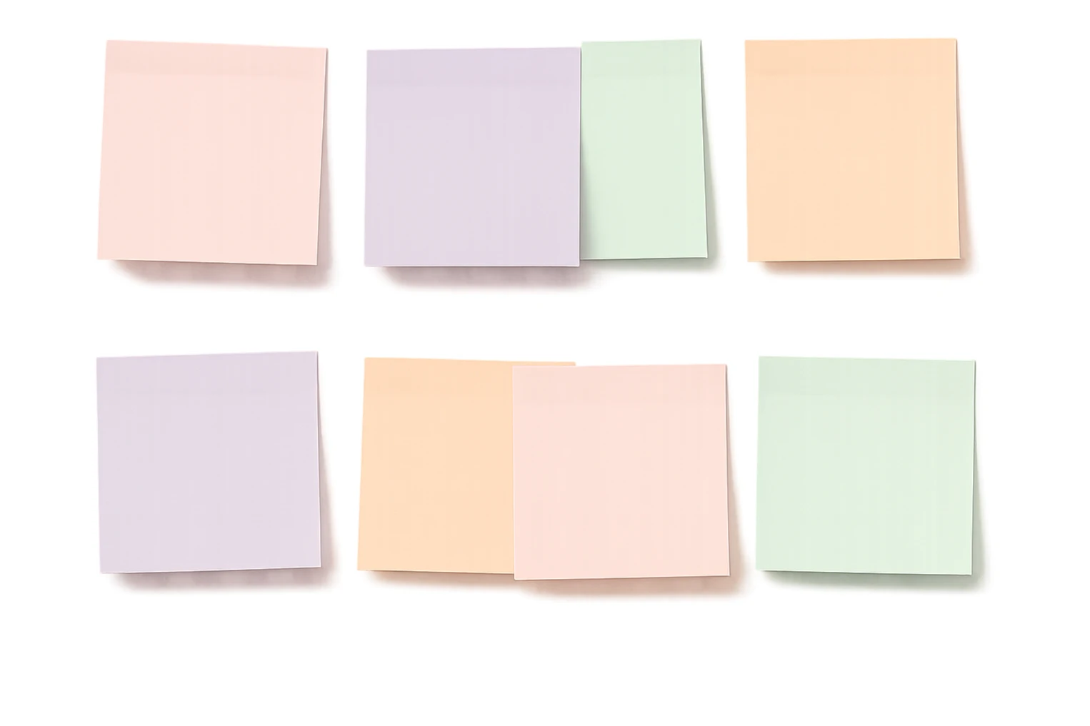 aesthetic pastel sticky notes sticker
