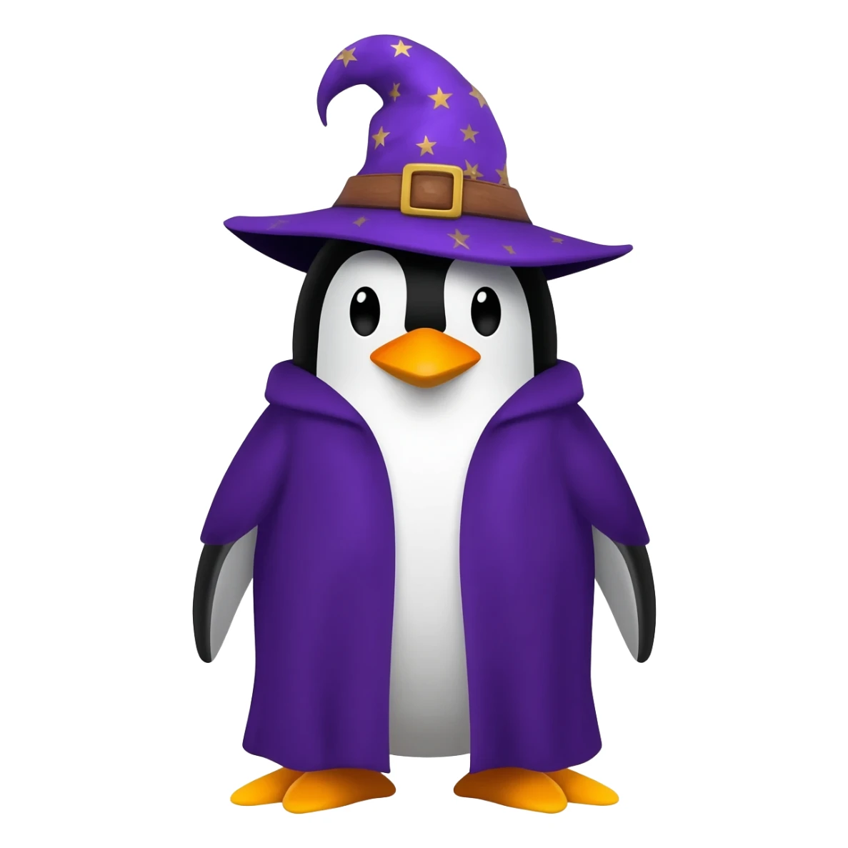 Penguin Wizard sticker