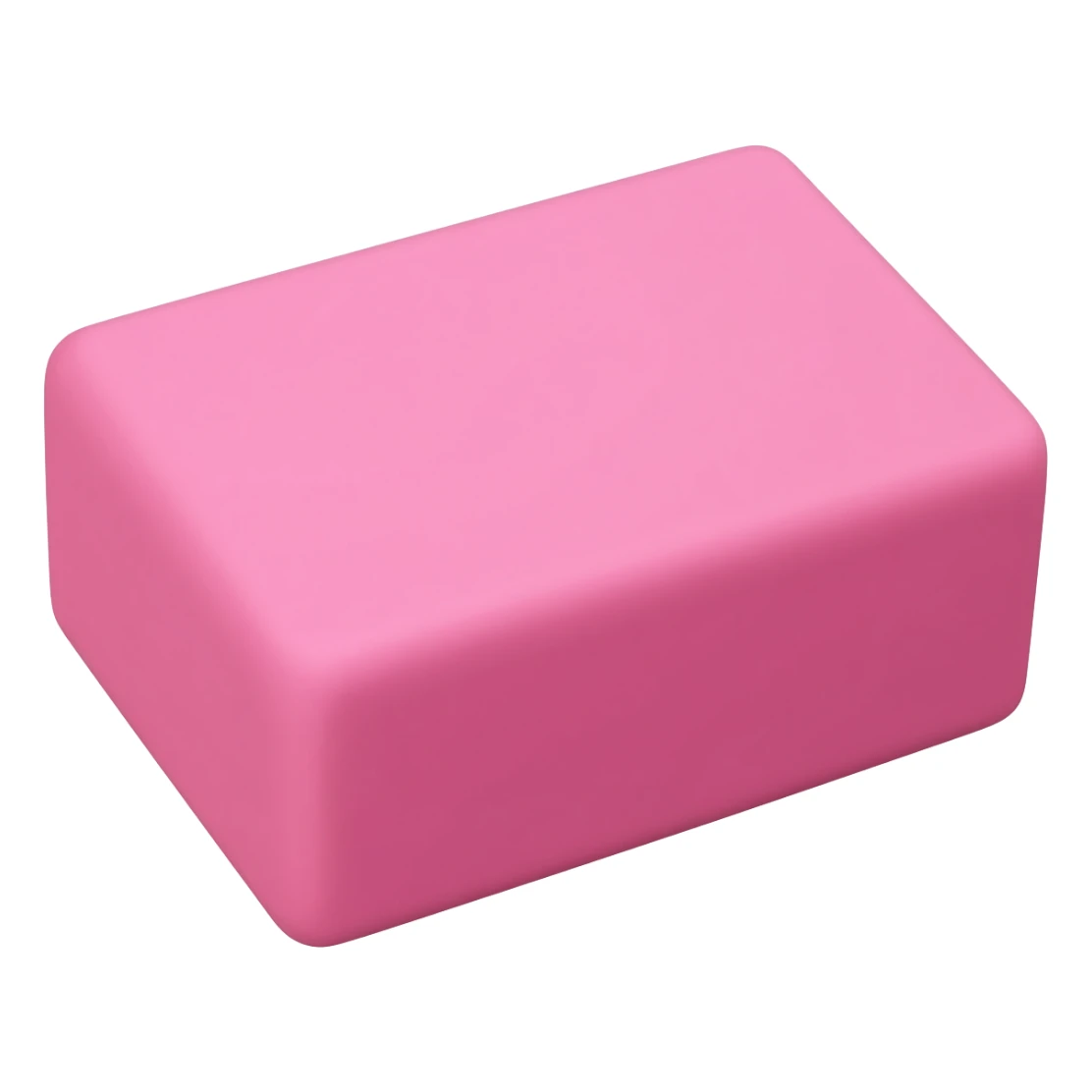 pink yoga block sticker