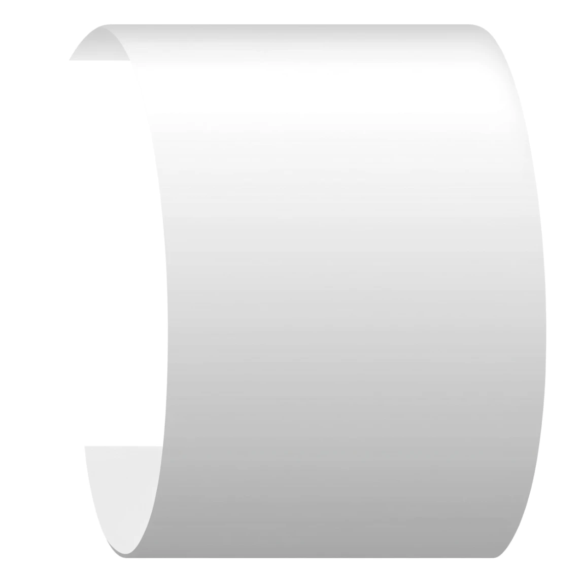 white electric bill sticker