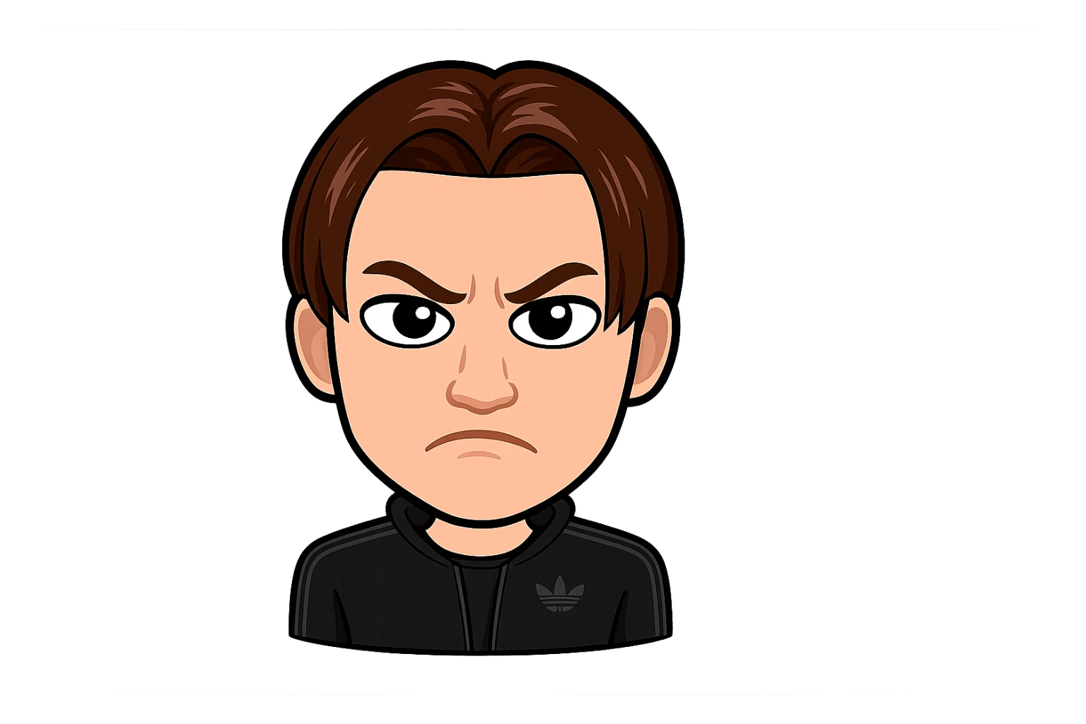 Resize the image to 1280x720 resolution suitable for Twitch banner usage, preserving the original style and details. sticker