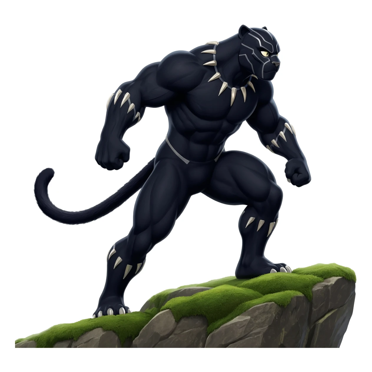 pantera negra animal sticker