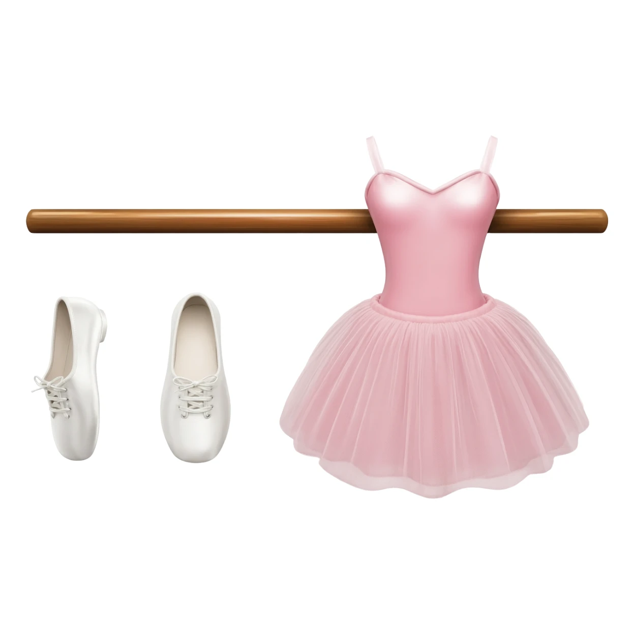 ballet barre, ballet shoes and ballet tutu sticker