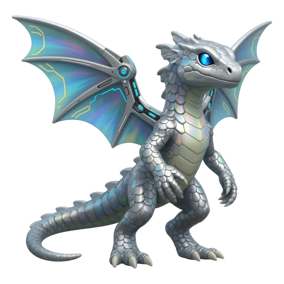  Cool Edgy Godly Futuristic Digimon-Fakemon-Genesect-Reptile full body sticker