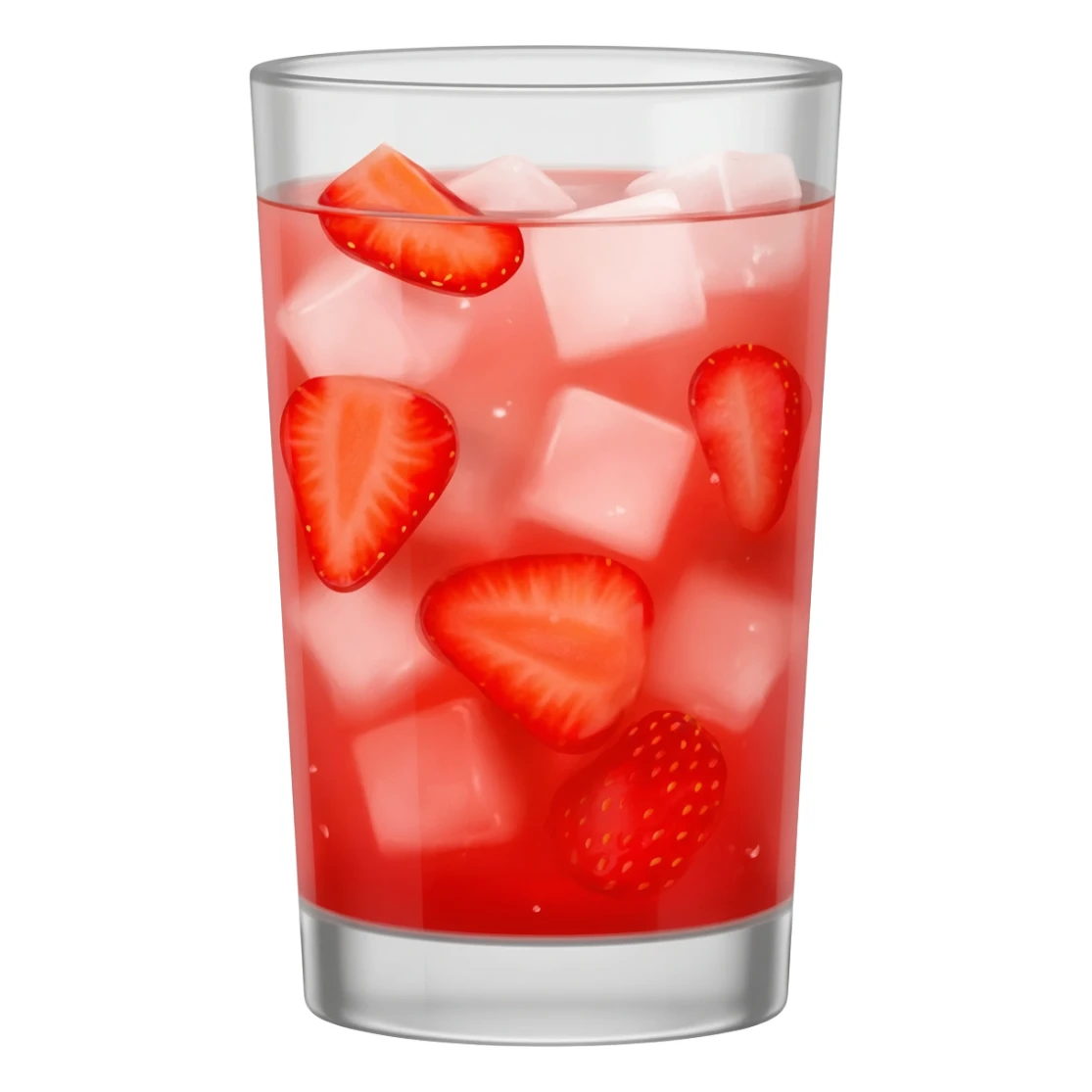 agua fresca strawberry sticker