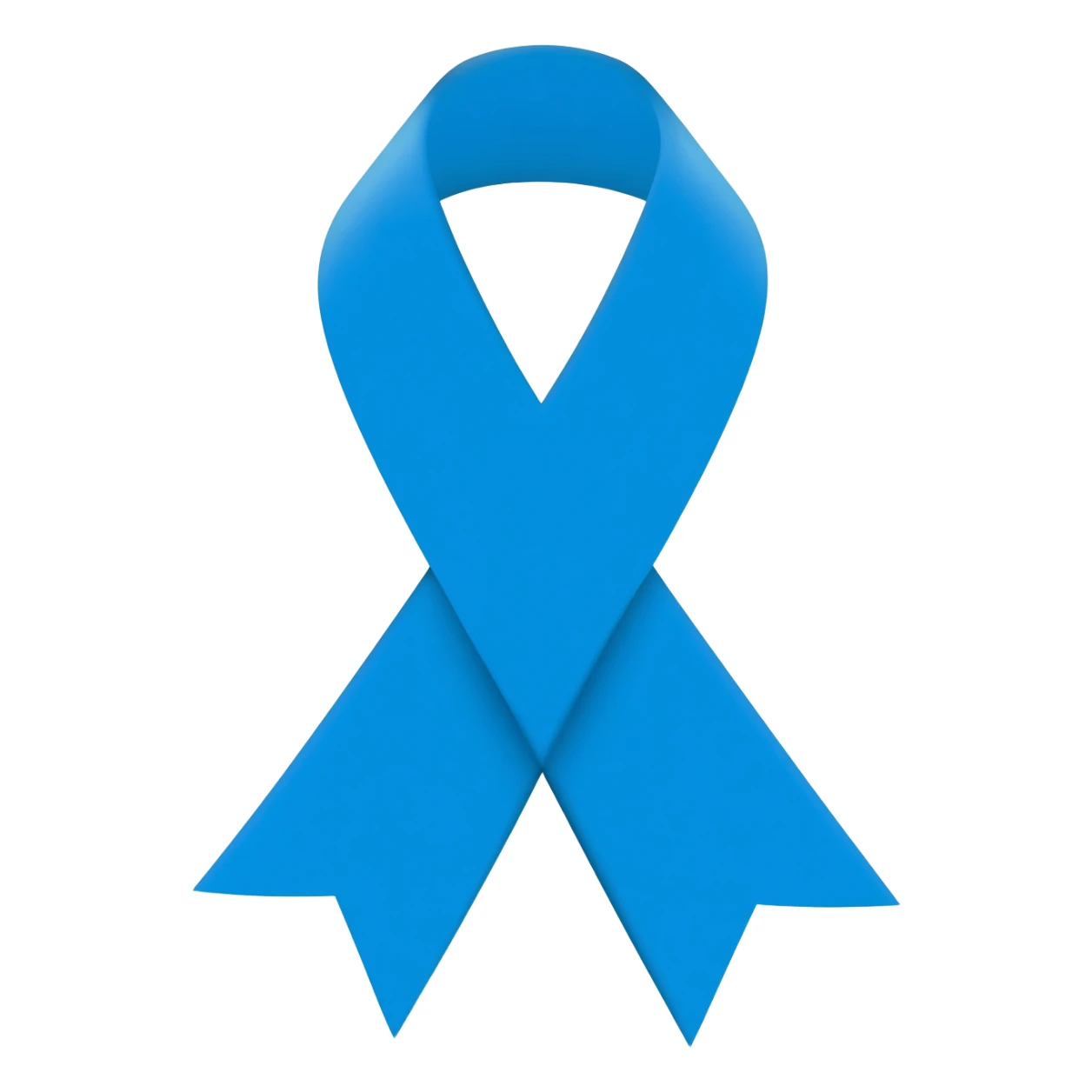blue ribbon pin sticker