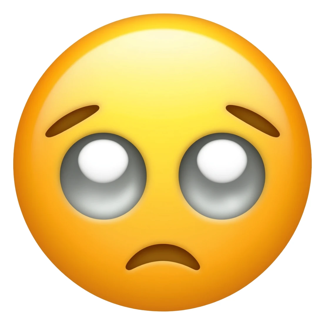 bruised eye sad face emoji sticker