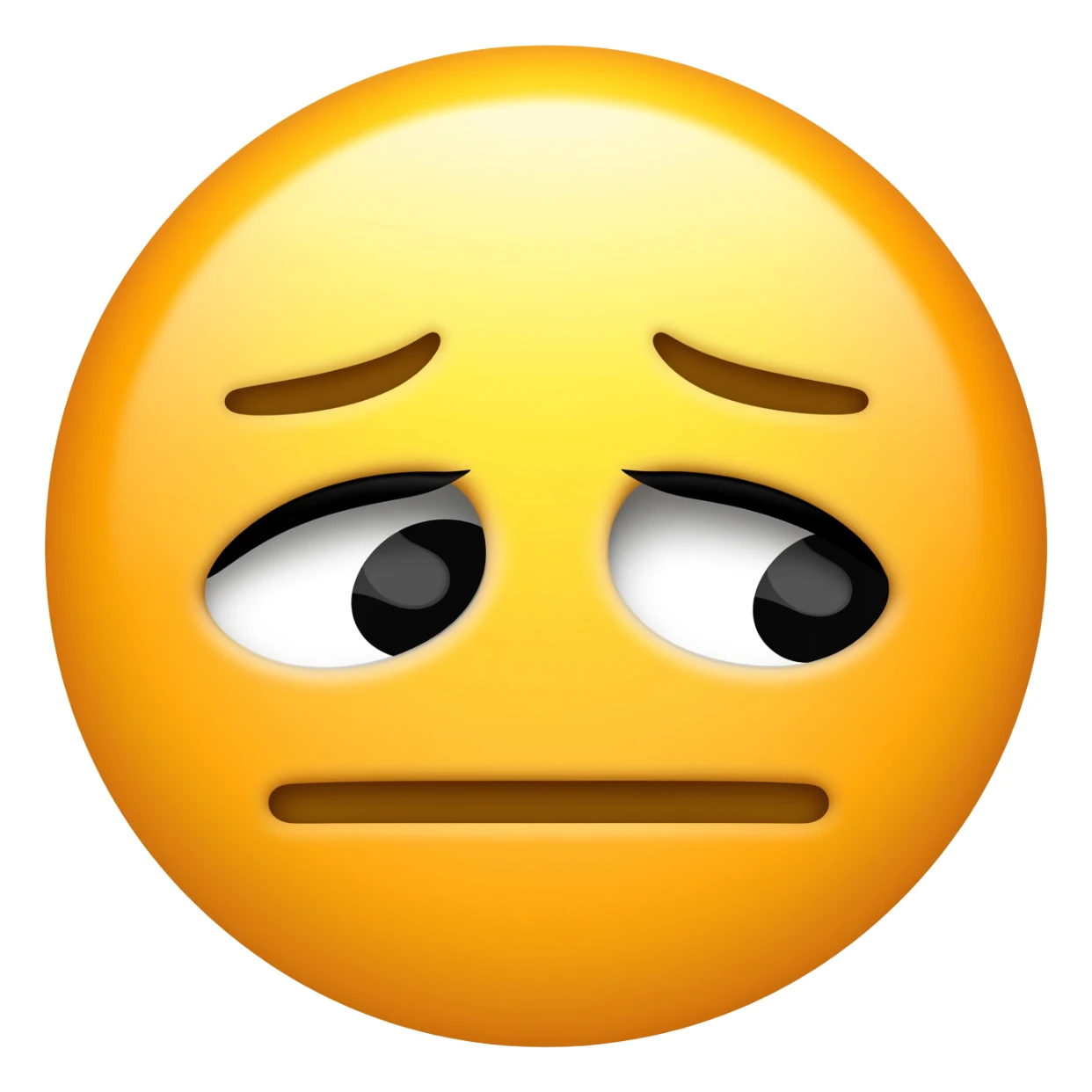bruised eye sad face emoji sticker