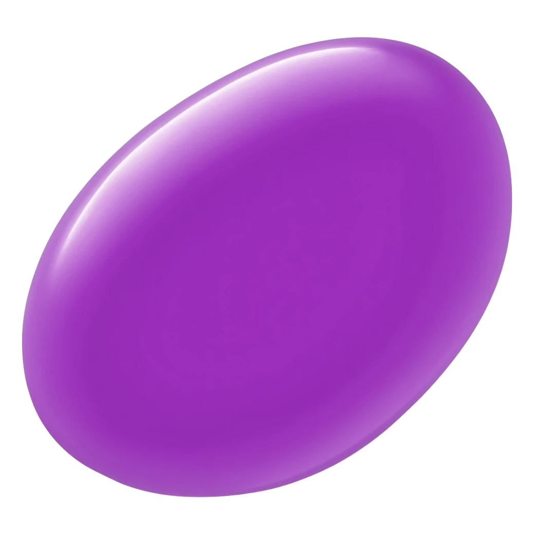 Jelly belly purple jelly bean sticker