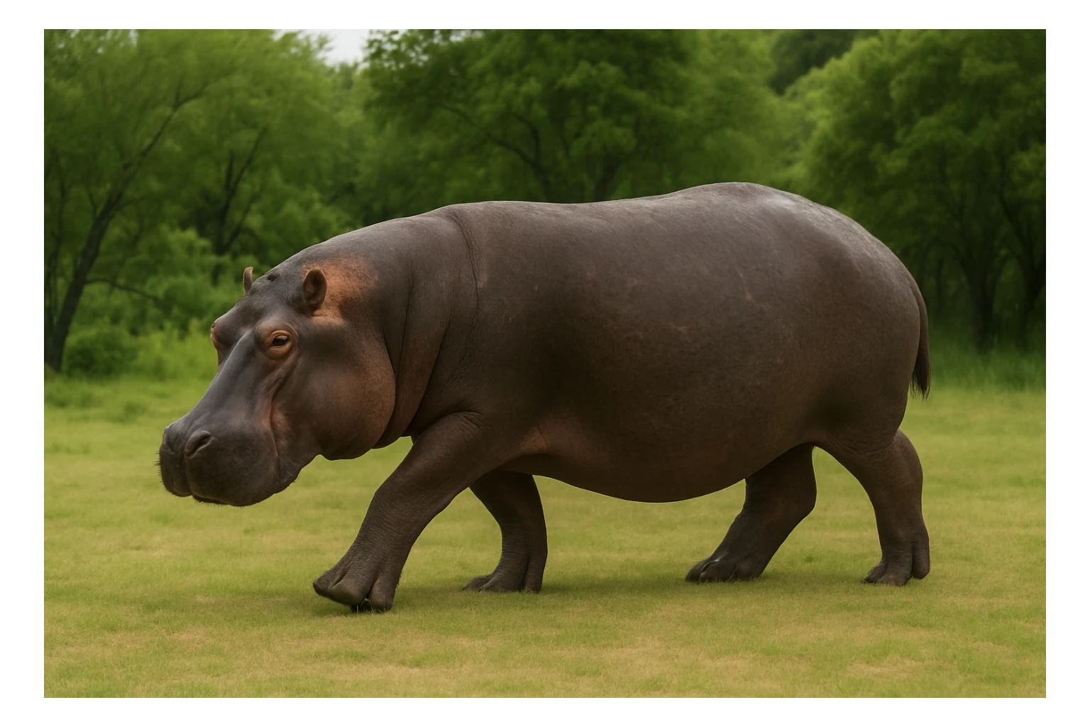 Hippopotamus sticker