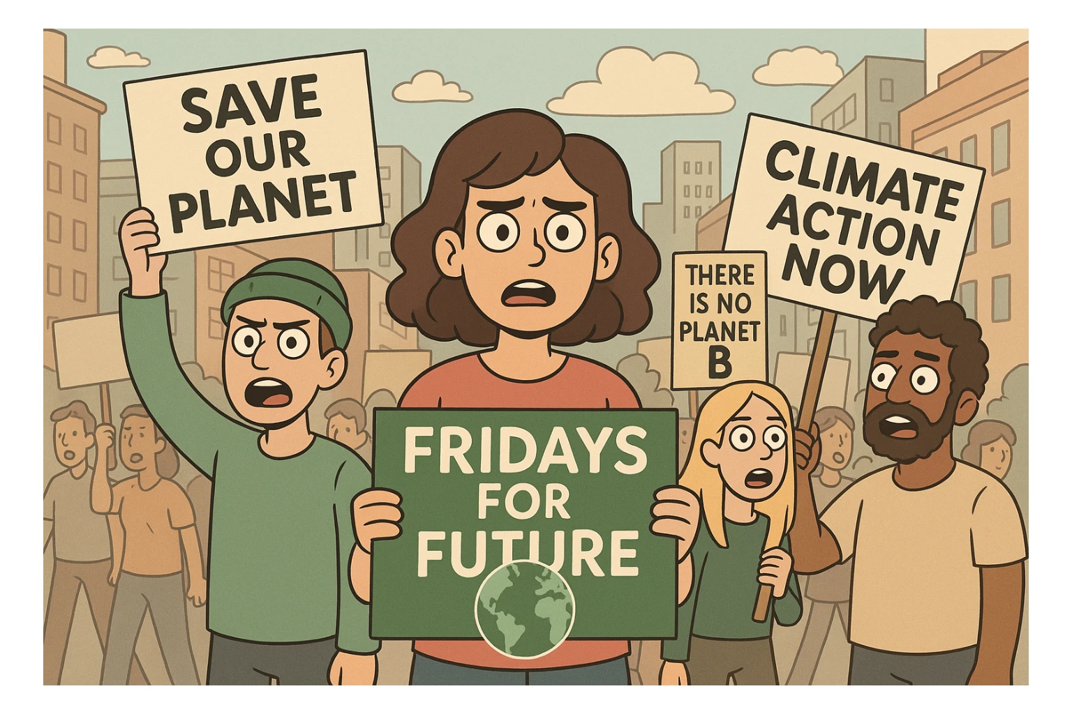  Fridays for Future the people in city sticker