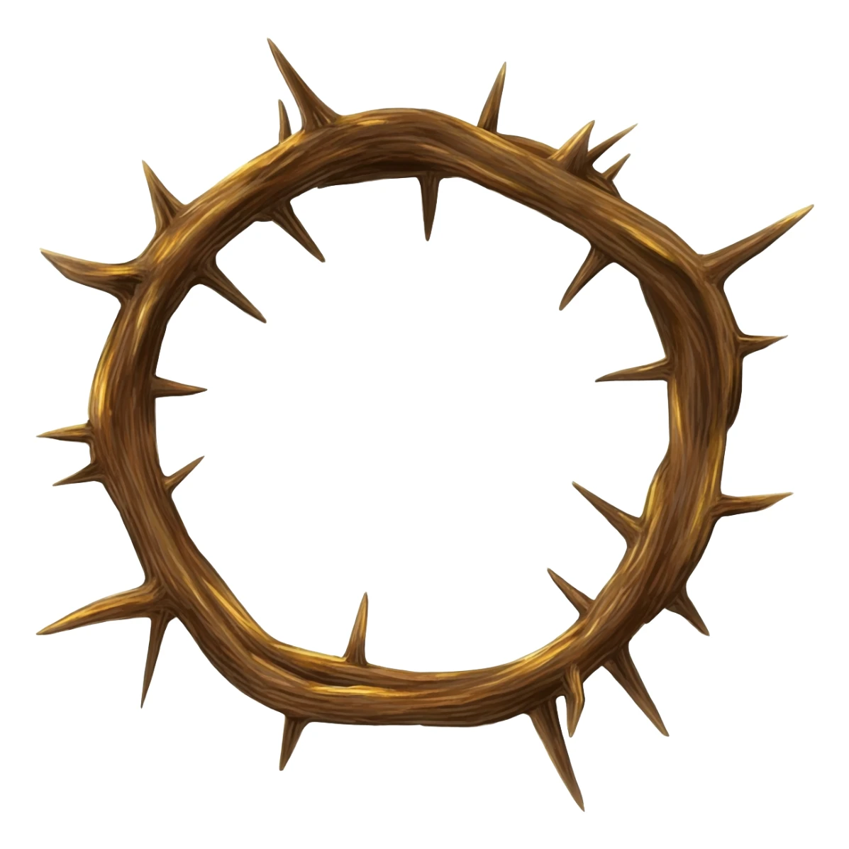 Crowns of thorns sticker