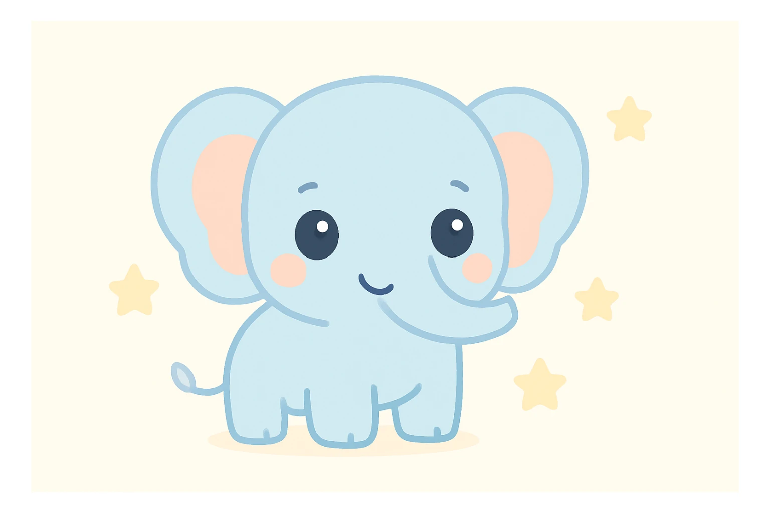 Elephant sticker