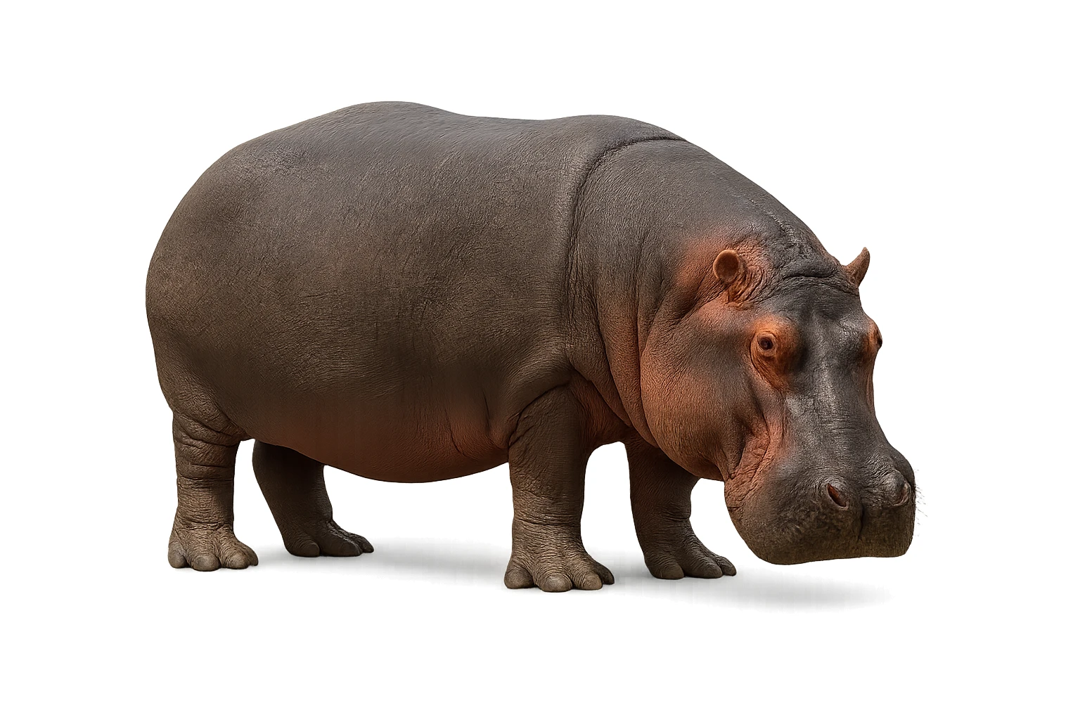 Hippopotamus sticker