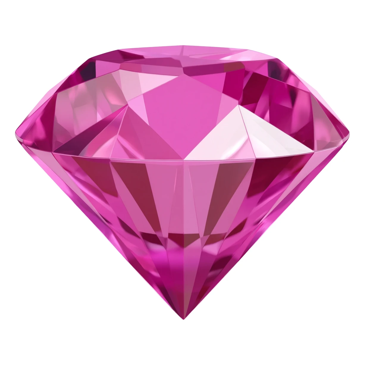 Pink diamond sticker